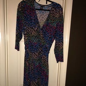 Glamour multi color dress size 20